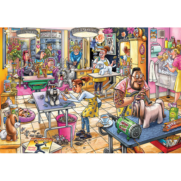 PFG Wasgij? Mystery # 23, Pooch Parlour (utilisation / utilisée - Puzzles pour de bon)