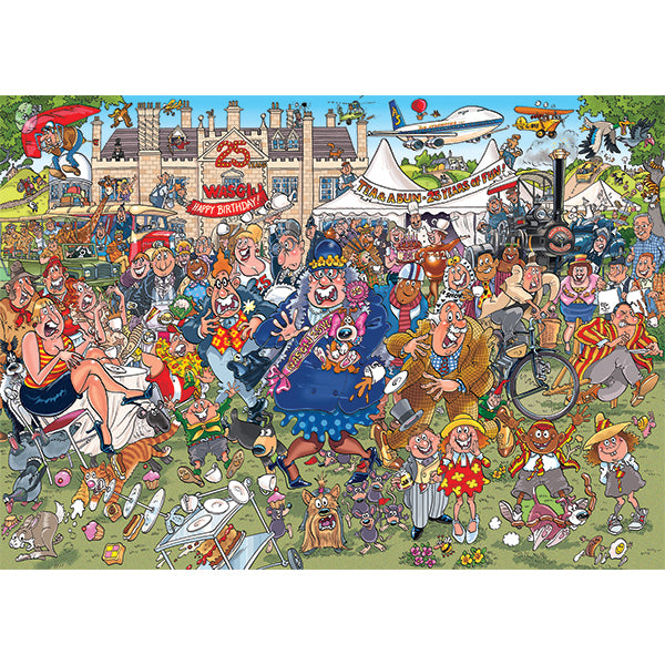 Wasgij? Original #40, 25th Anniversary Garden Party (2x1000pcs)