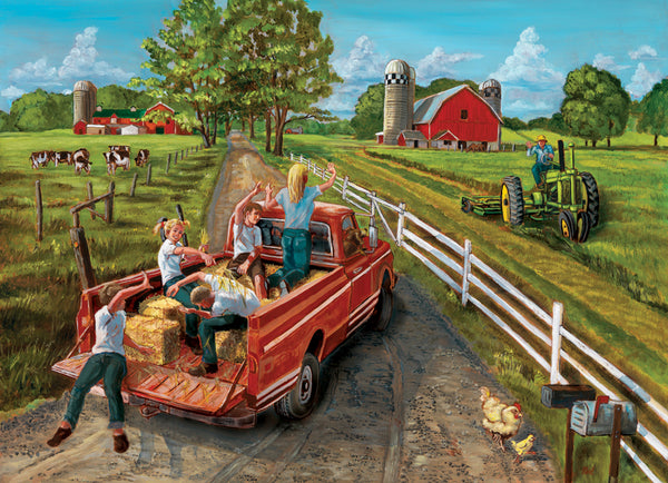 Buy Pfg hayride (usage/used - puzzles for good) Puzzle | Jigsaw Jungle