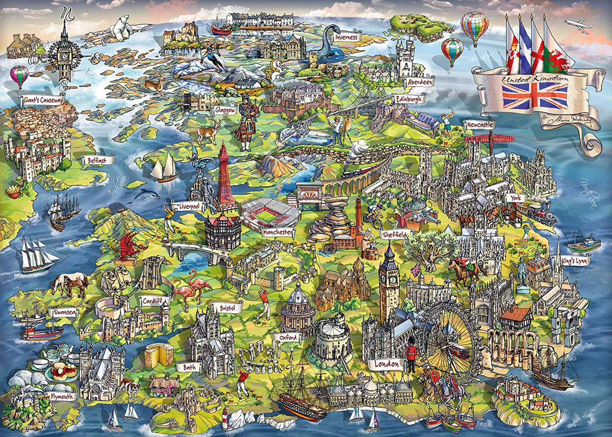 Beautiful Britain, Maria Rabinky