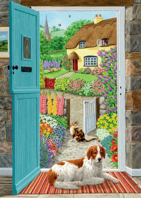 Through the Cottage Door