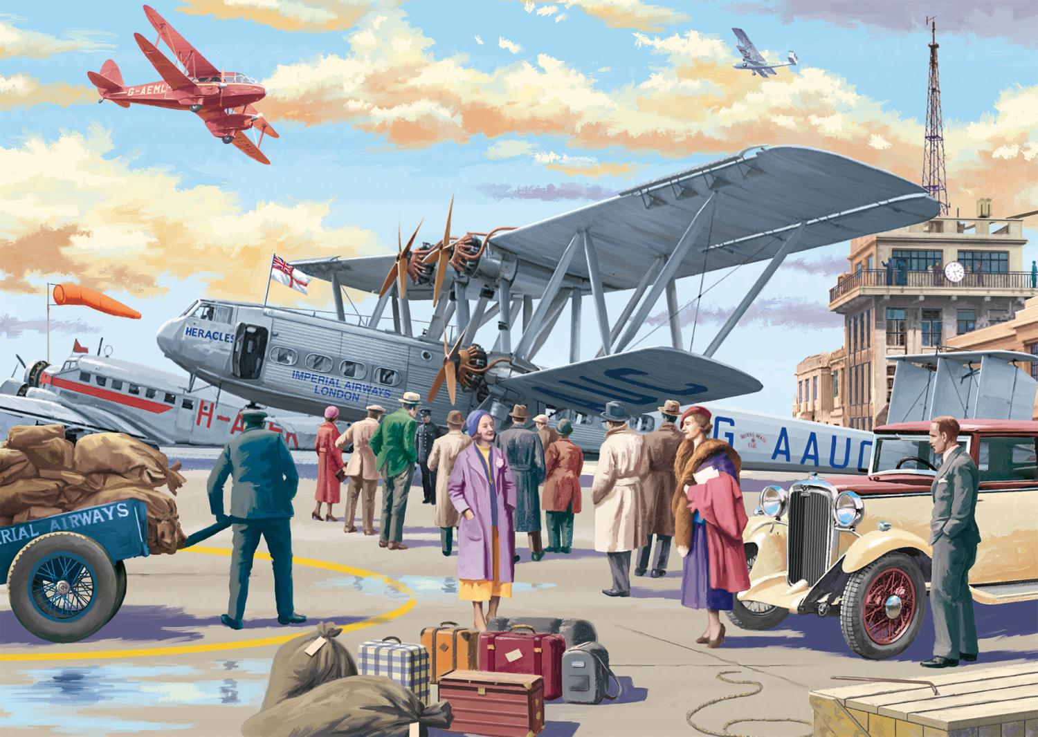 Croydon Airport, Vic McLindon