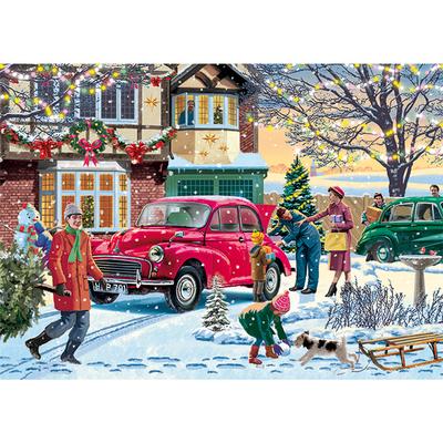 DMG Family Time At Christmas (4x1000pcs) (DAMAGED BOX)