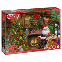 Santa by the Christmas Tree (500pcs)