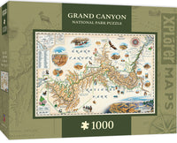 Carte du Grand Canyon
