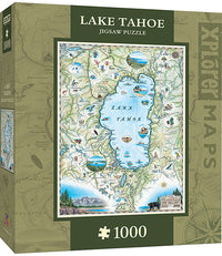 Lake Tahoe Map