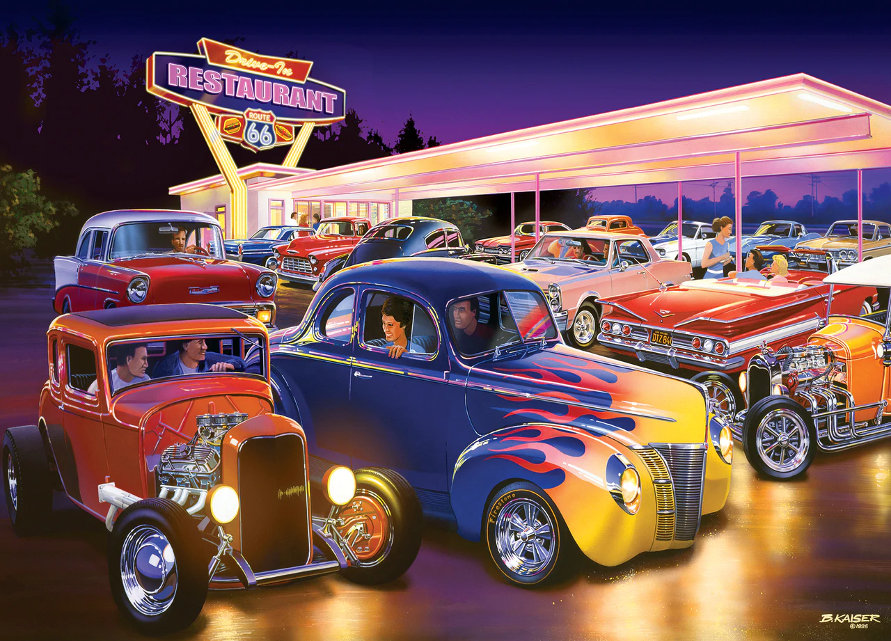 Cruisin' Route 66 - Friday Night Hot Rods