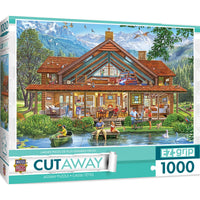 Cutaway - Camping Lodge, Steve Crisp (1000pcs) (EZ Grip)