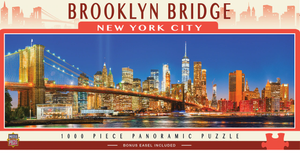 PFG City Panoramics - Brooklyn Bridge, Ny (Usage/Used - PUZZLES FOR GOOD)