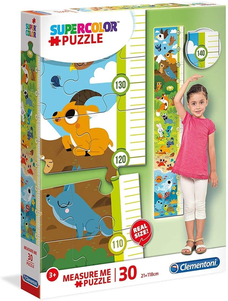 Measure Me Puzzle-Animals in The Living Room