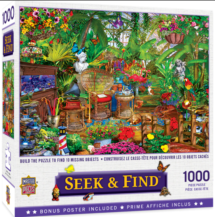 Cherchez et recherche - Garden Hideaway (1000pcs)