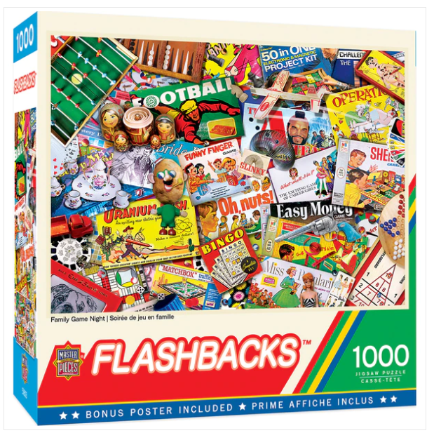 Flashbacks - soirée de jeu en famille