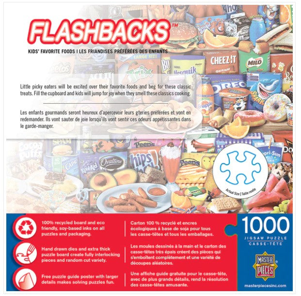 Buy Flashbacks: kid's favorite foods Puzzle | Jigsaw Jungle