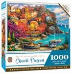 Galerie d'art - une belle journée à Cinque Terre, Chuck Pinson