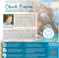 Galerie d'art - une belle journée à Cinque Terre, Chuck Pinson