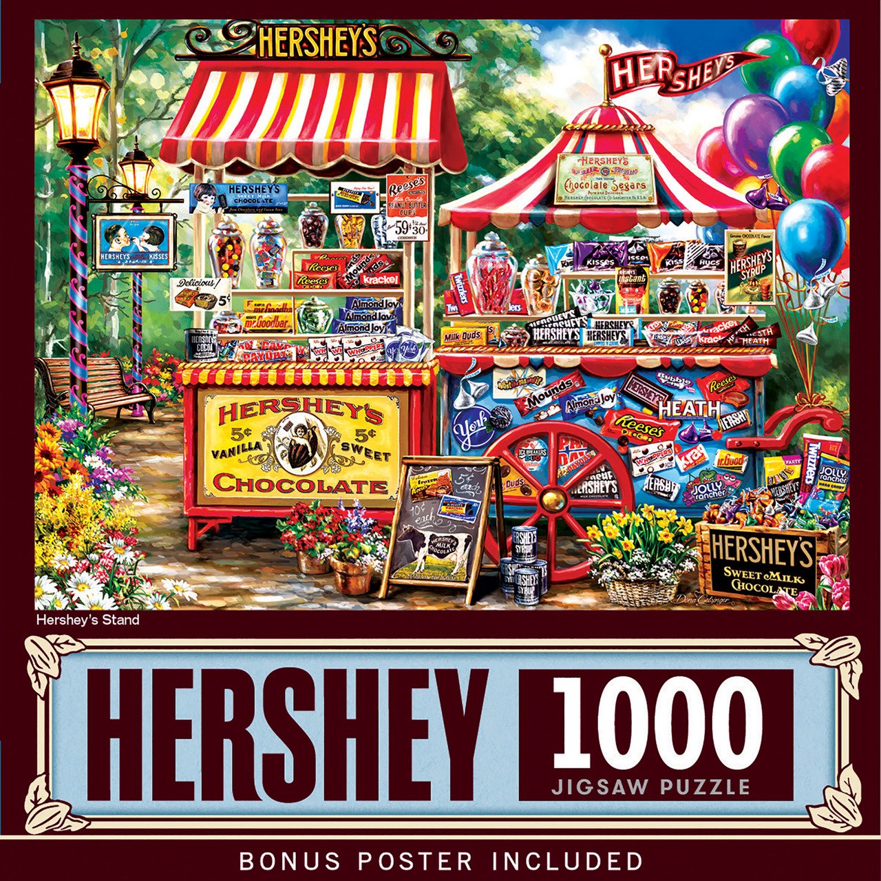 DMG Hershey's Stand (DAMAGED BOX)
