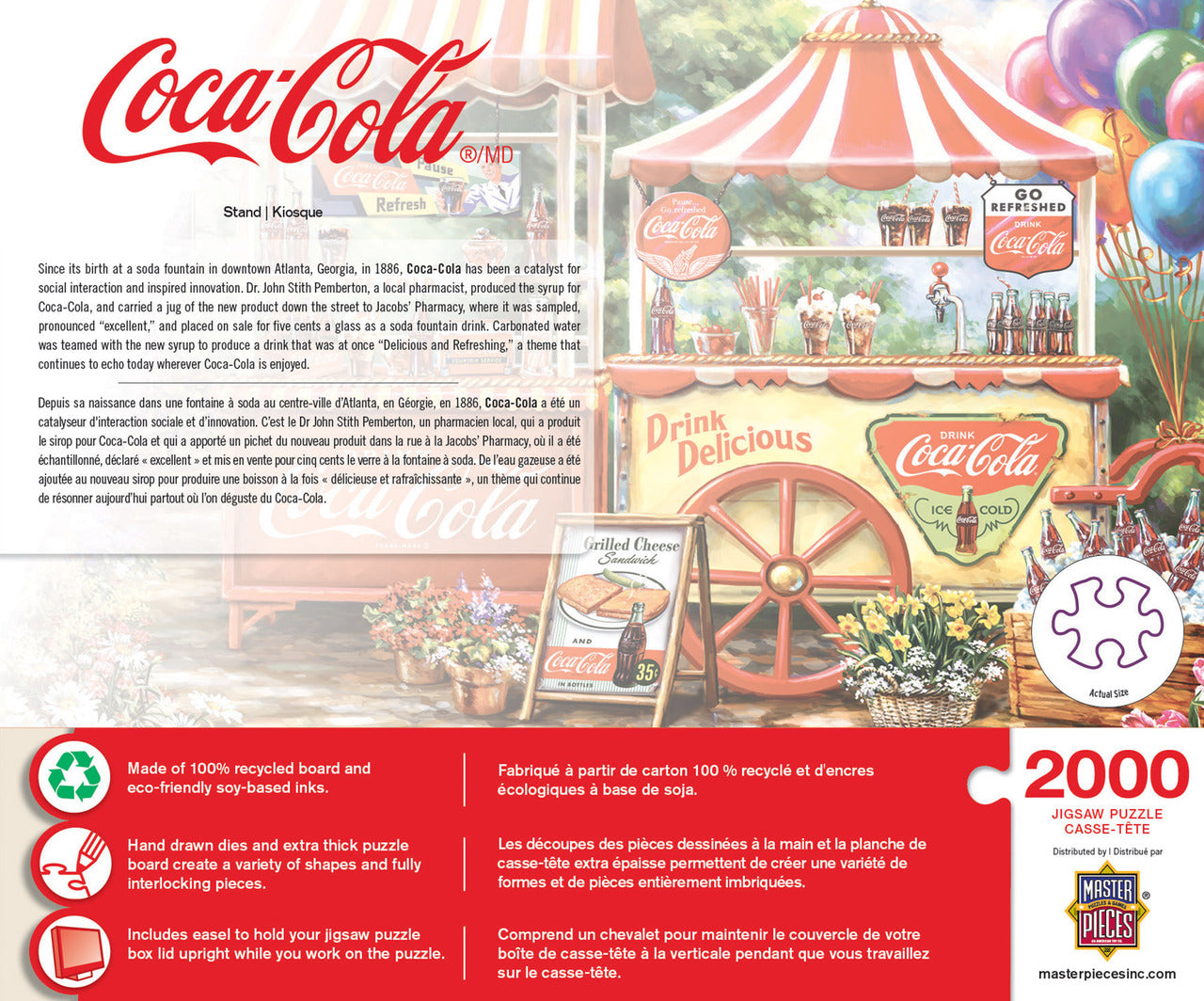 Coca-Cola Stand, 2000pcs