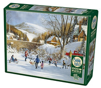Hockey sur le lac Frozen (boîte modulaire)
