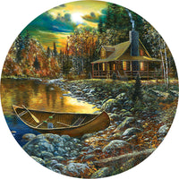 Fall Cabin, Jim Hansel