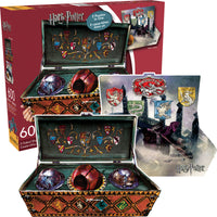 Quidditch - Harry Potter (2-Sided Shaped Puzzle)