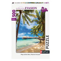 Collection Evasion - Plage de Bora-Bora, Polynesie (500pcs)