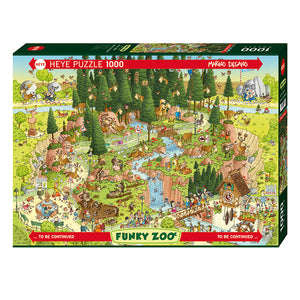 Funky Zoo: Black Forest Habitat, Degano (1000pcs)
