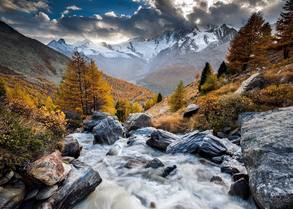 Mountain Stream, Edition Alexander Von Humboldt - JigsawJungle.com