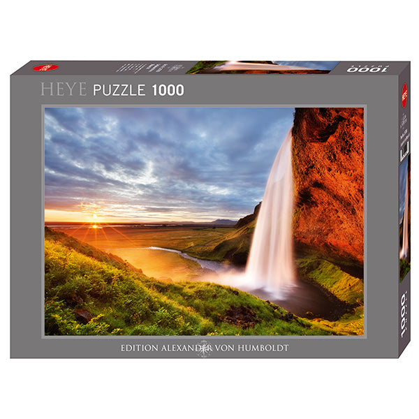 Seljalandsfoss Waterfall - Southern Iceland (1000pcs)