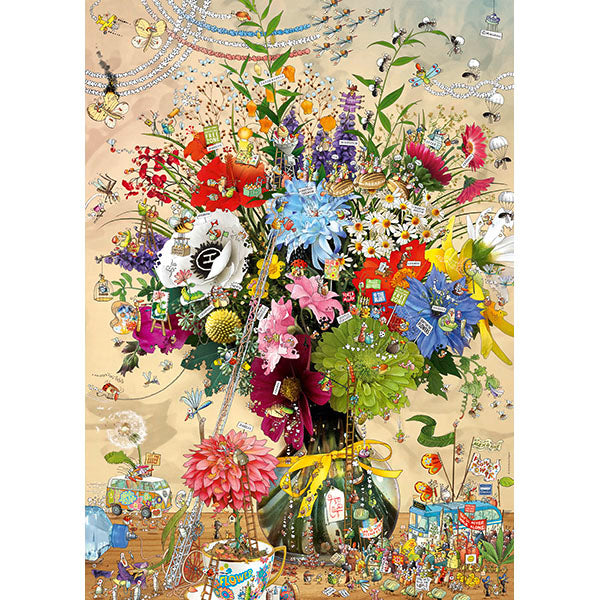 DMG Flower's Life, Marino Degano (Triangular Box) (1000pcs) (DAMAGED BOX)