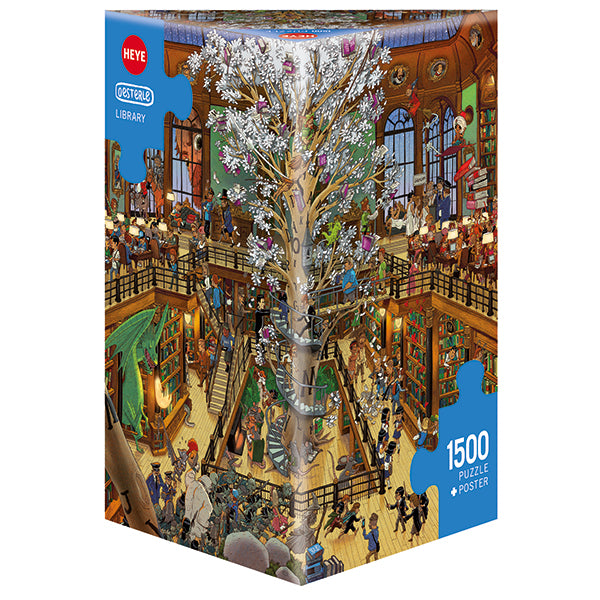 Bibliothèque, Uli Oesterle (boîte triangulaire) (1500pcs)