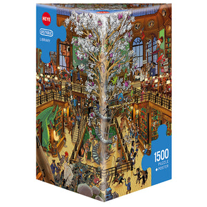 Library, Uli Oesterle (Triangular Box) (1500pcs)