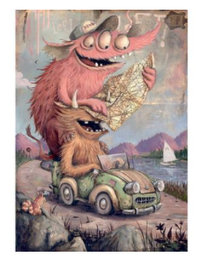 Zozoville: Road Trippin’ (2000pcs)