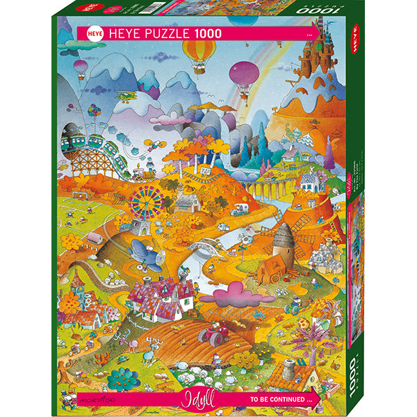 Idyll - par le terrain, Mordillo (1000pcs)