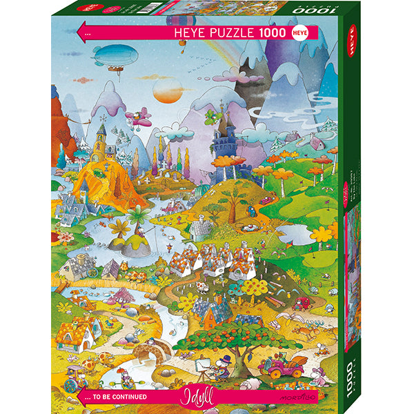 Idylle - par le lac, Mordillo (1000pcs)