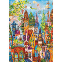 Village charmant: Arches rouges, Tatyana Murova (1000pcs)