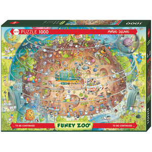 Funky Zoo: Cosmic Habitat, Marino Degano (1000pcs)