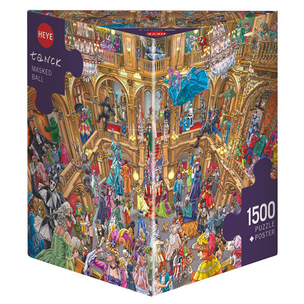 Boule masqué, tanck (boîte triangulaire) (1500pcs)