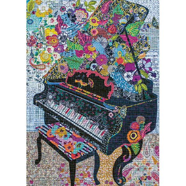 Quilt Art - Sewn Piano, Laura Heine (1000pcs)