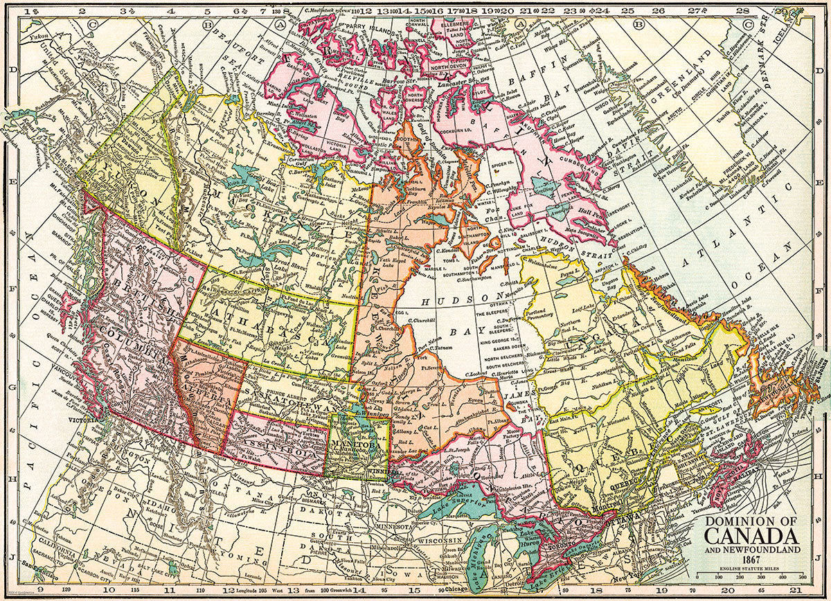 Dominion of Canada and Newfoundland - 1867