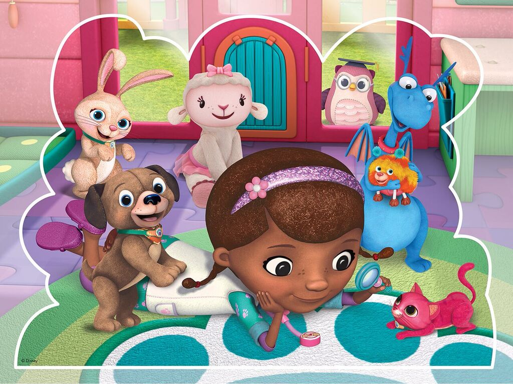Ravensburger Doc McStuffins: Je te vois! (Puzzle en forme)
