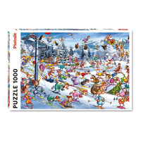 PFG Christmas Skiing, Francois Ruyer (Usage/Used - PUZZLES FOR GOOD)
