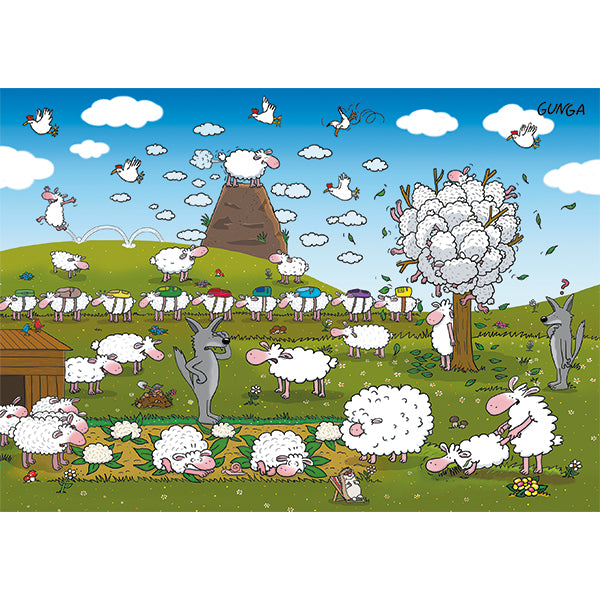 Gunga, Sheep in Paradise (1000pcs)