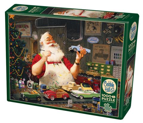 Santa Painting Cars, Tom Newsom