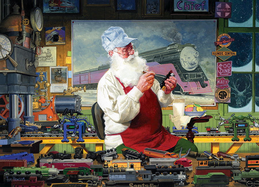Santa's Hobby, Tom Newsom