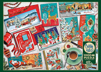 Salutations de la saison de mid mod