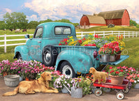 Flower Truck, Greg Giordano (1000pcs)