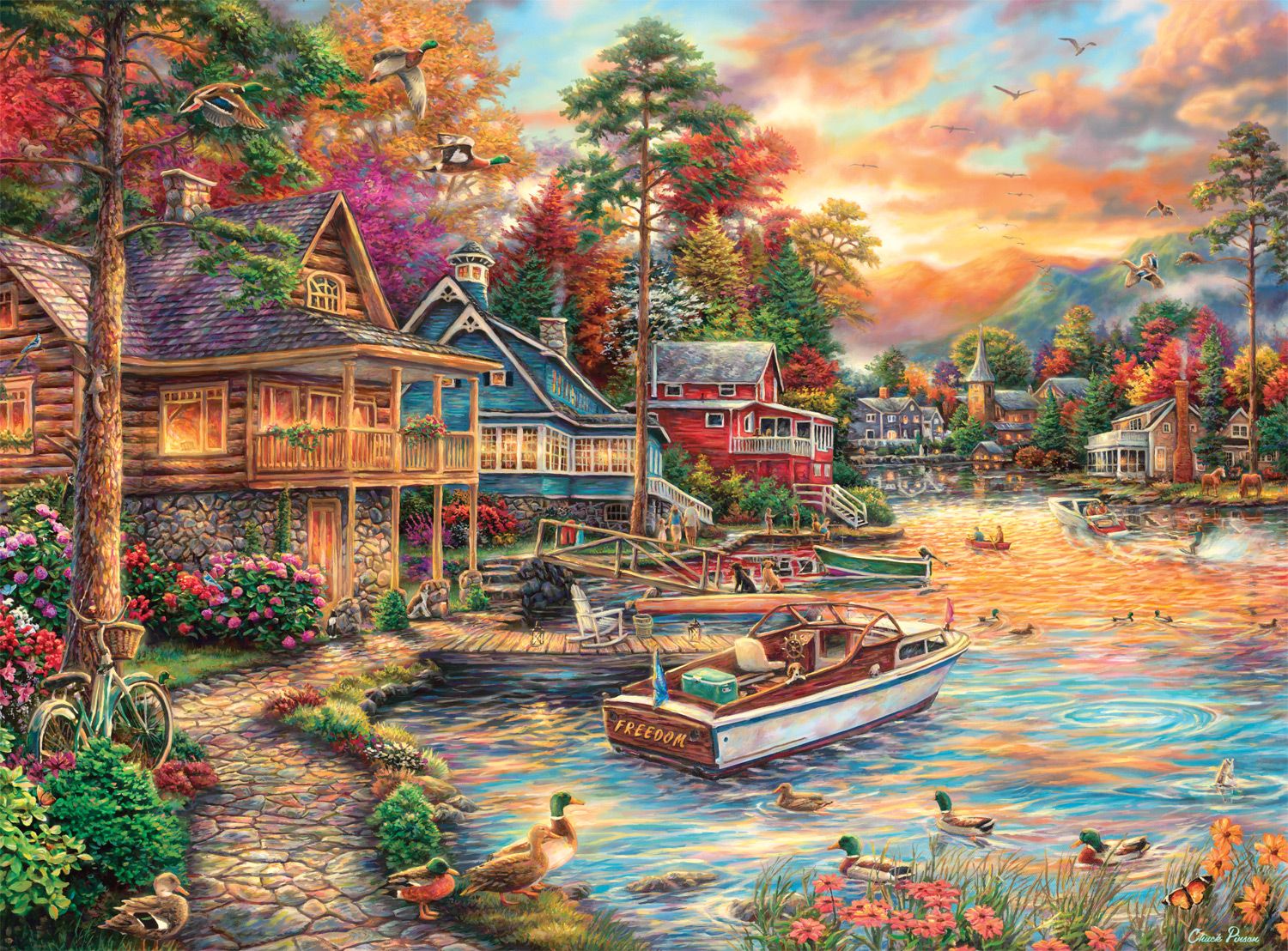 Freedom At The Lake, Chuck Pinson