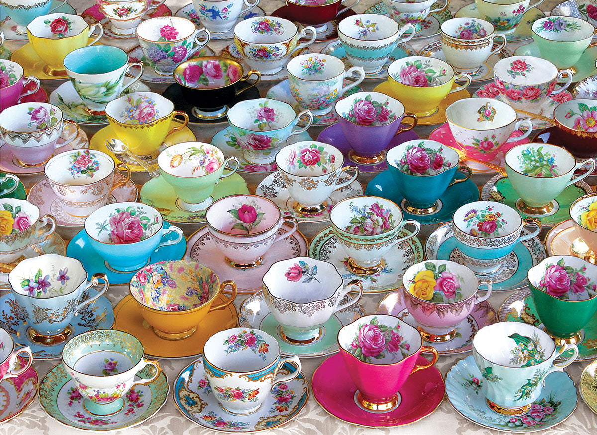Tea Cup Party Collectable Tin