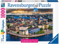 Ravensburger Scandinavian Places - Stockholm, Suède (1000pcs)