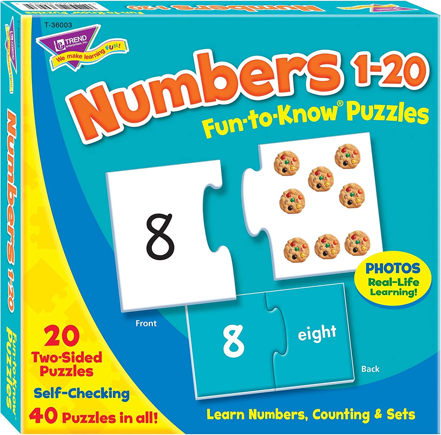PFG Numbers 1-20 Fun-to-Know Puzzles (Usage/Used - PUZZLES FOR GOOD)